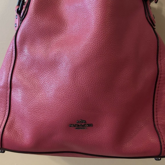 Coach Edie 31 Shoulder Leather Purse - Picture 7 of 11